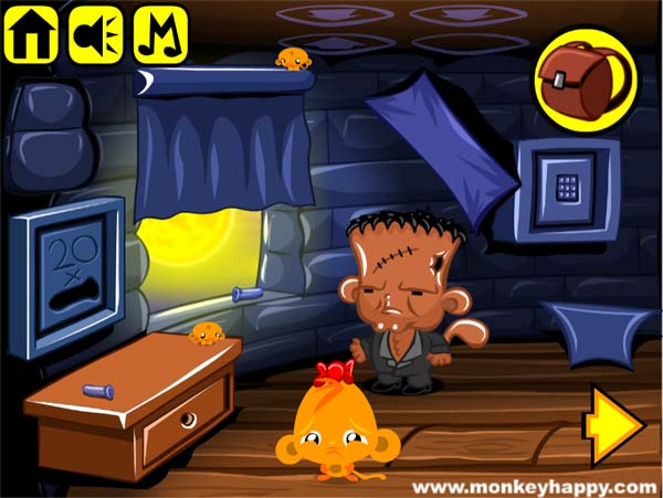 Chơi game Chú khỉ buồn 603 - GameVui