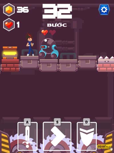 Mở hòm vàng và tiêu diệt quái vật