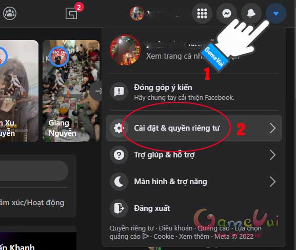 Cài đặt & Quyền riêng tư
