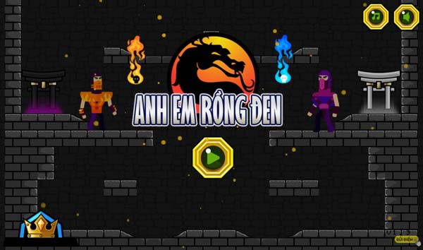 Chơi game Anh em Rồng đen - GameVui