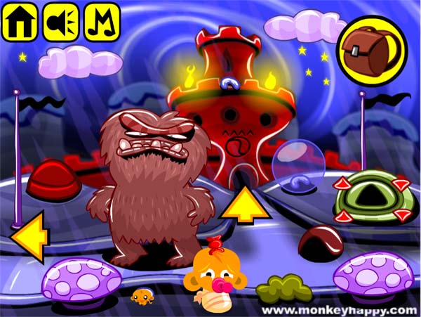 Chơi game Chú khỉ buồn 606 - GameVui