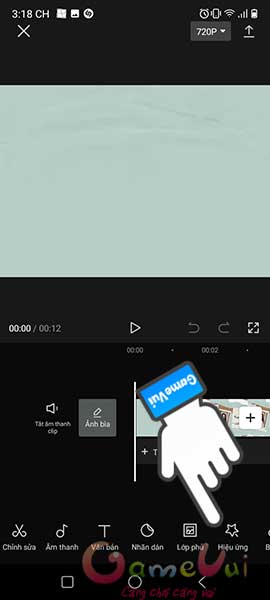 Chạm mục Hiệu ứng