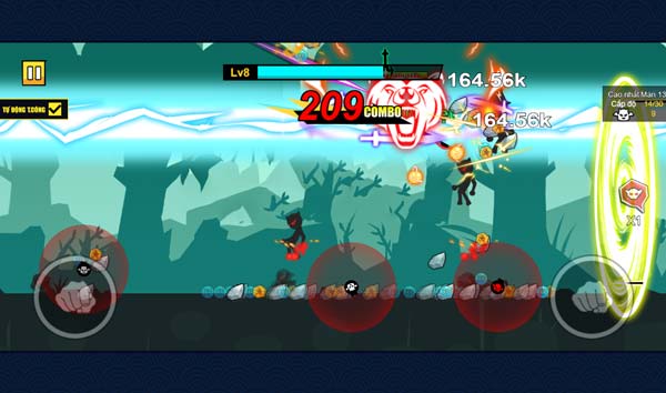 Chiến đấu, tiêu diệt thật nhiều quái vật