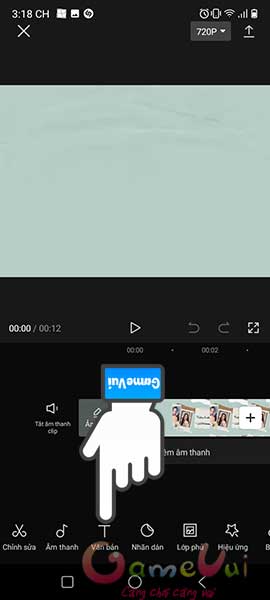 Chạm mục Văn bản