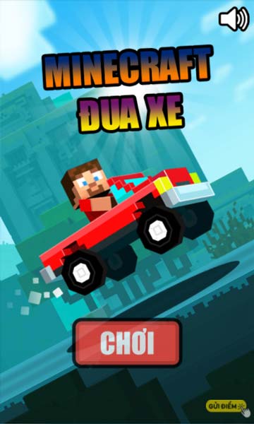 Chơi game Minecraft đua xe - GameVui