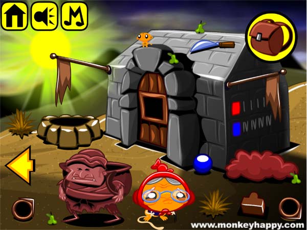 Chơi game Chú khỉ buồn 608 - GameVui