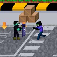 Minecraft phòng thủ Zombie