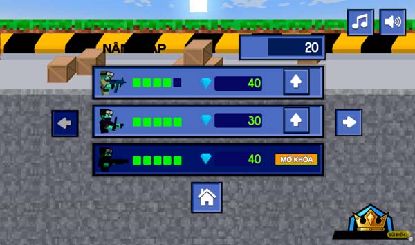 Nâng cấp sức mạnh