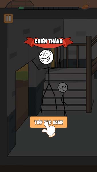 Đáp án đúng sẽ giúp người chơi vượt qua