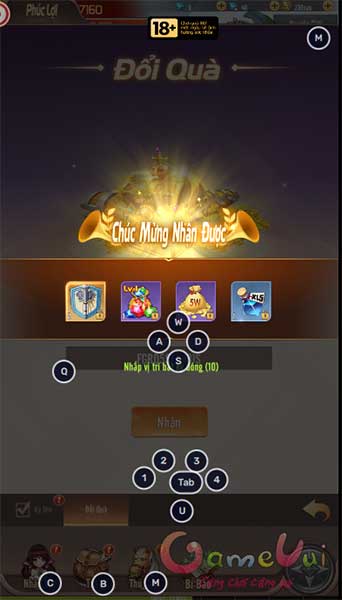 Chúc mừng nhận được