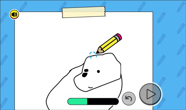 Vẽ các chi tiết thật cẩn thận