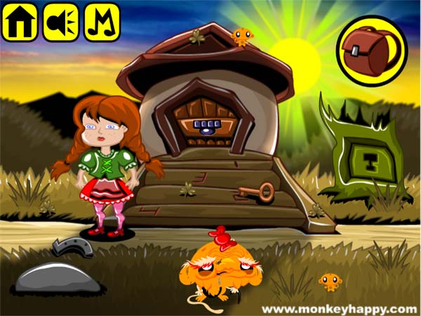 Chơi game Chú khỉ buồn 609 - GameVui