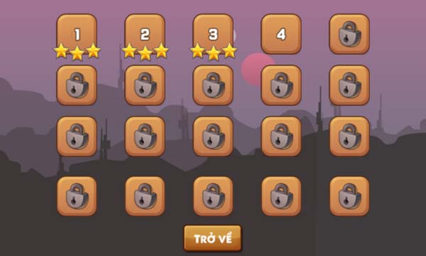 Lựa chọn level thử thách