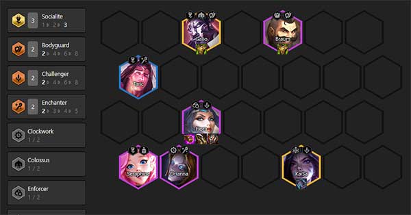 Đội hình Senna DTCL