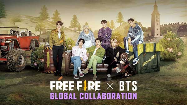 Free Fire hợp tác BTS
