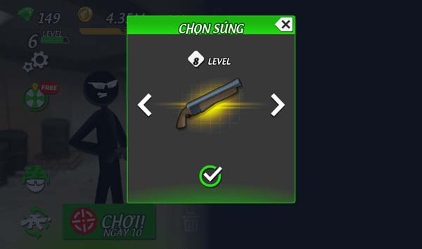 Hệ thống vũ khí súng đa dạng