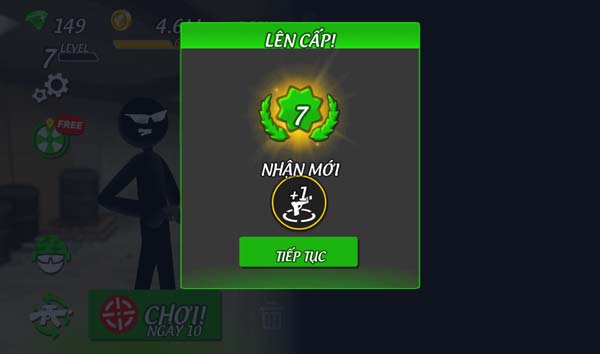 Mở khóa thêm ô kết hợp súng