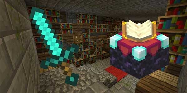 Phù phép vũ khí Minecraft