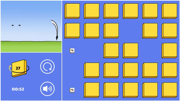 Lần lượt tìm các cặp hình giống nhau