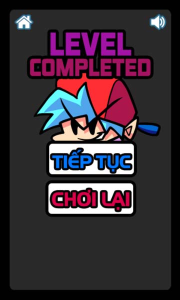 Hoàn thành cấp độ