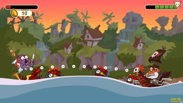 Căn chỉnh pháo để tấn công đối thủ chính xác