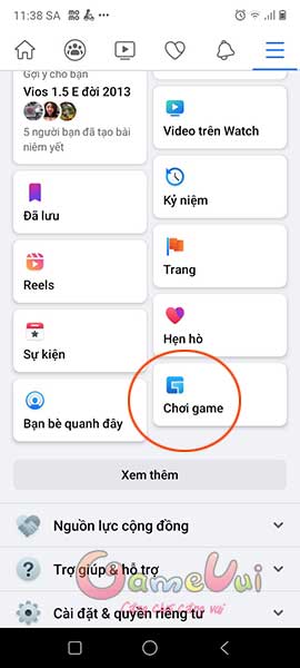 Chơi game