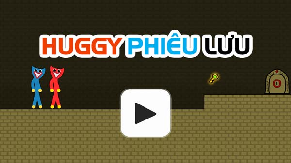 Chơi game Huggy phiêu lưu - GameVui