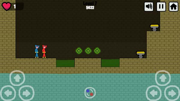 Điều khiển 2 búp bê Huggy