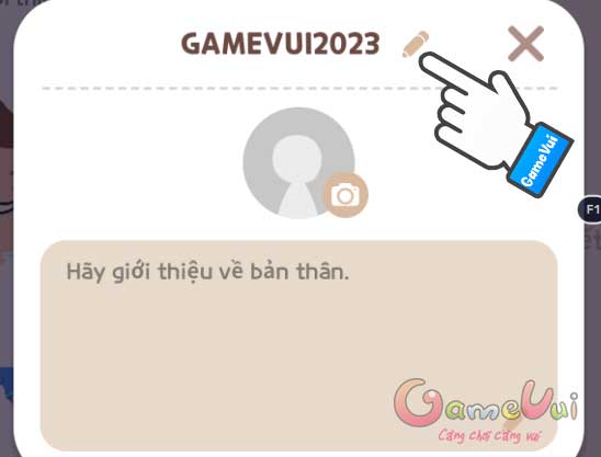 Chạm vào biểu tượng cây bút