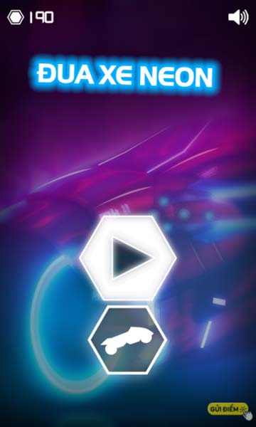 Chơi game Đua xe Neon - GameVui