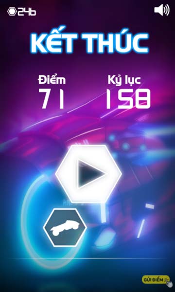 Cố gắng đạt số điểm cao kỷ lục