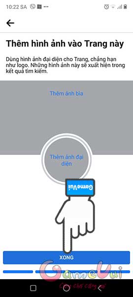 Hoàn thành tạo Fanpage