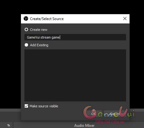 Đặt tên cho nội dung stream