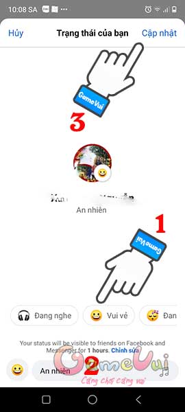 Chọn trạng thái