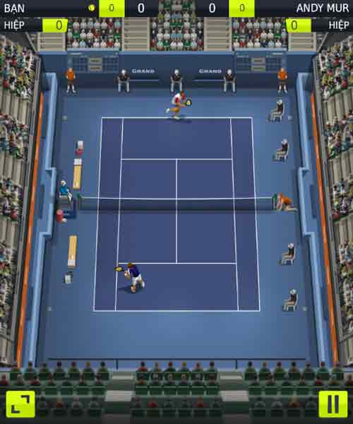 Đánh bại tất cả đối thủ để giành cúp Grand Slam