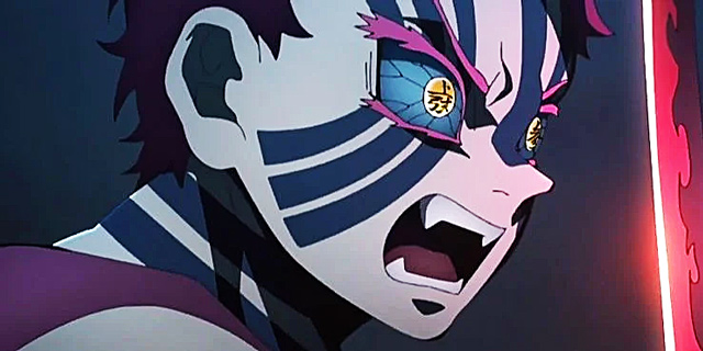 Azaka lúc chiến đấu