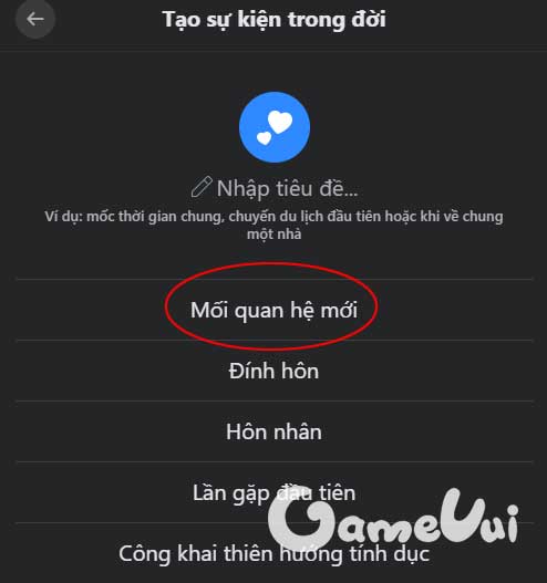 Mối quan hệ mới