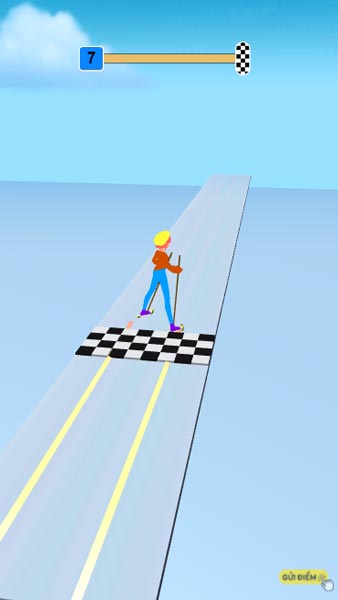 Vượt qua tất cả chướng ngại vật và về đích