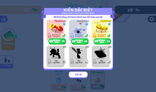 3 loài Kiến siêu cấp vô địch max pro