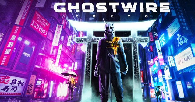 Hình nền tựa game và phản diện của Ghostwire