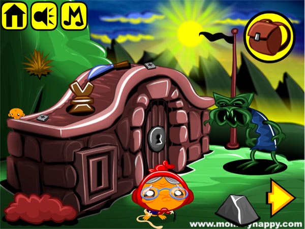 Chơi game Chú khỉ buồn 618 - GameVui