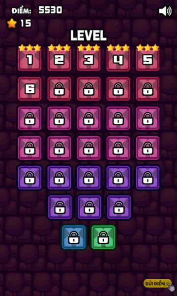 Rất nhiều level để thử sức