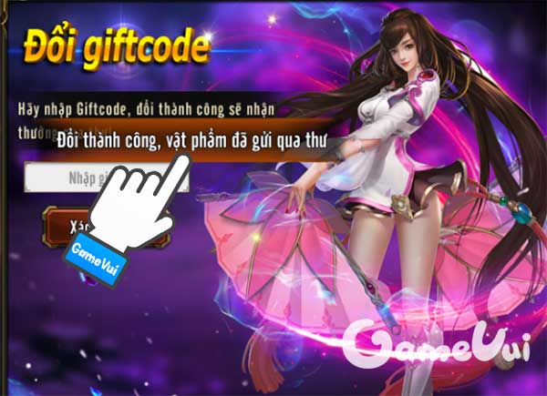 Đổi code thành công
