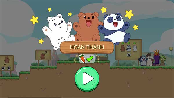 Hoàn thành cấp độ