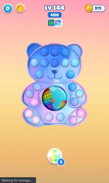 Ghép các mảnh thành hình Fidget Toy hoàn chỉnh