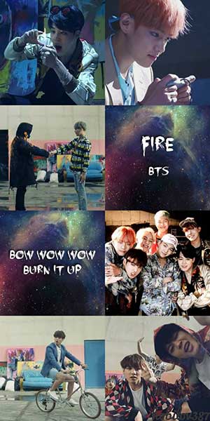 Hình nền Free Fire x BTS