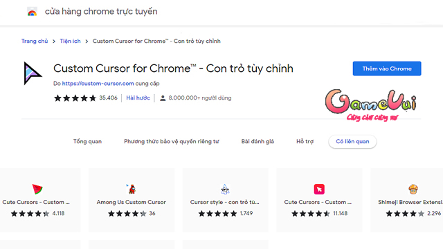 Hình Custom Cursor for Chrome