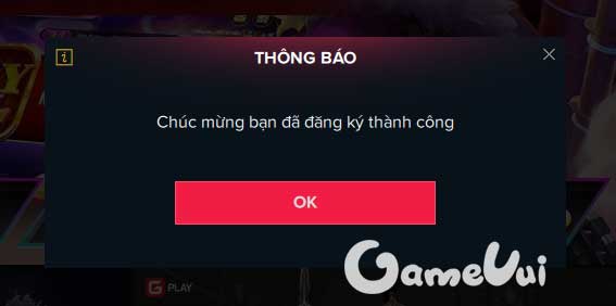 Đăng ký thành công