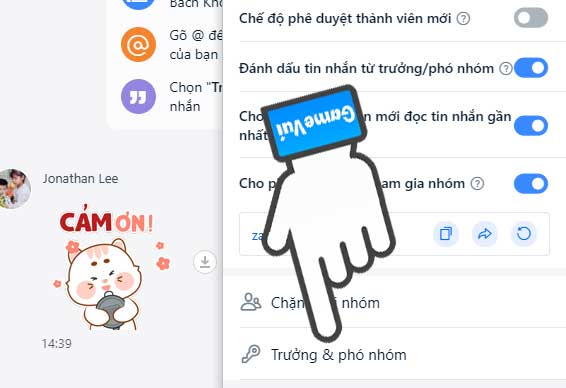 Trưởng phó nhóm
