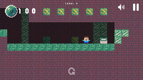 Thu thập hết toàn bộ viên ngọc màu xanh và về đích an toàn